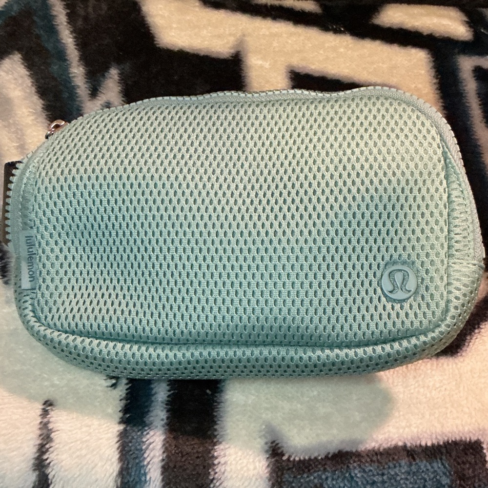 Lululemon Teal Mesh Crossbody Bag